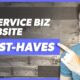 services for website