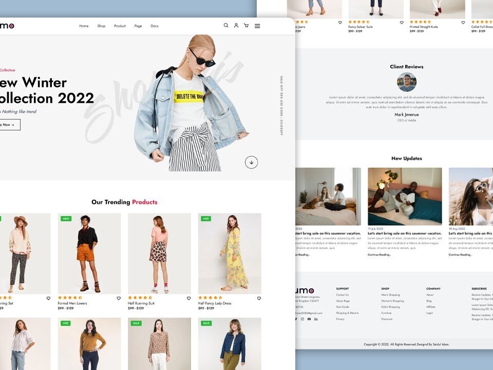 responsive web design ecommerce