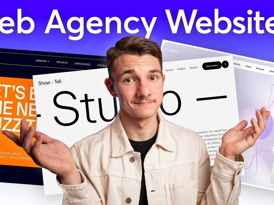 web development agency website