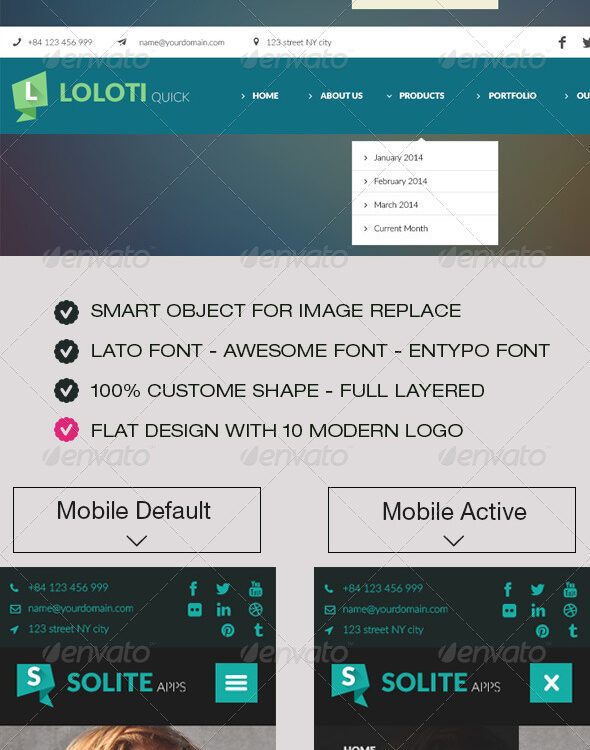 responsive web layout