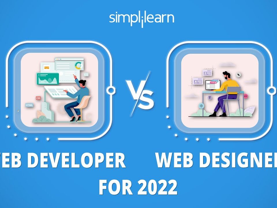 web developer and web designer