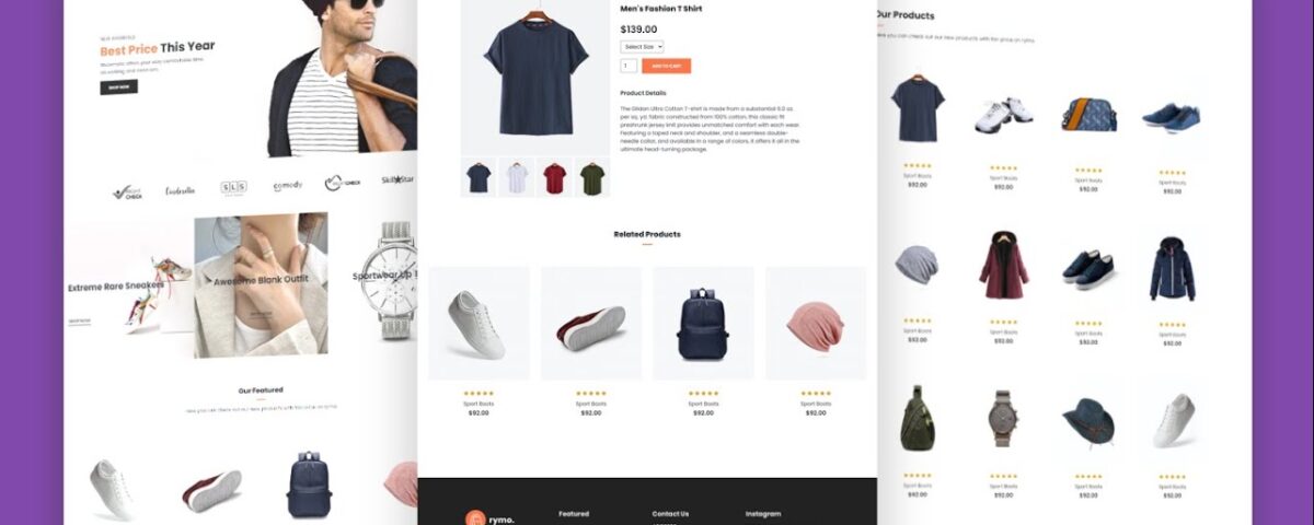 e commerce responsive