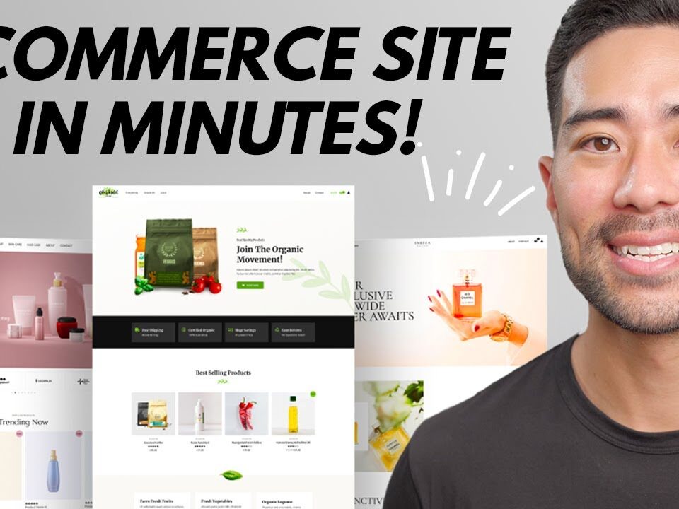 build your ecommerce website