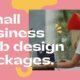 small business web design packages