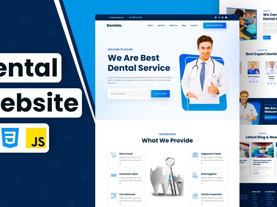 dental web development