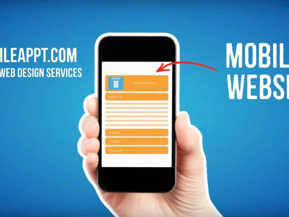 mobile website design