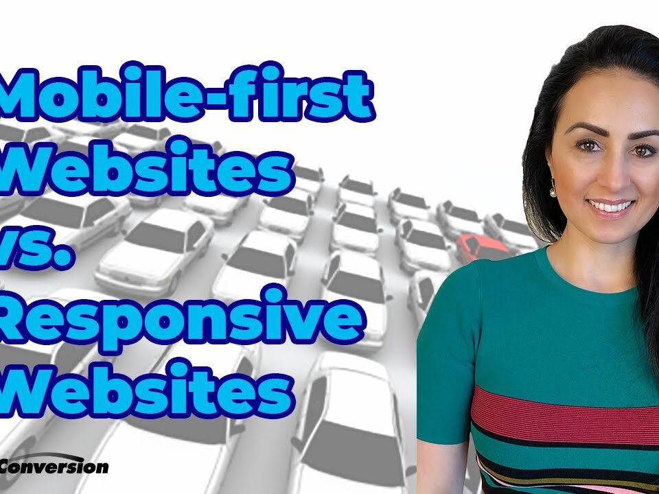 mobile first and responsive web design