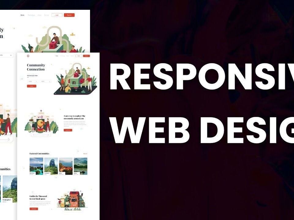 responsive website layout