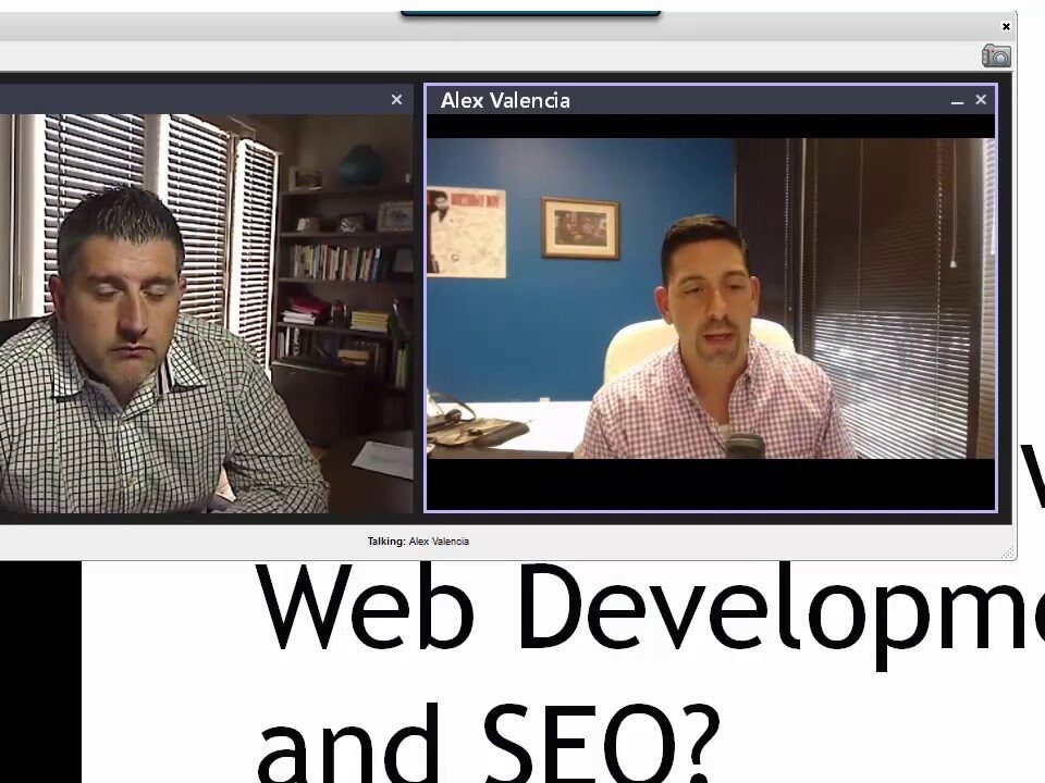 web developer and seo