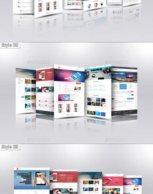 responsive web page