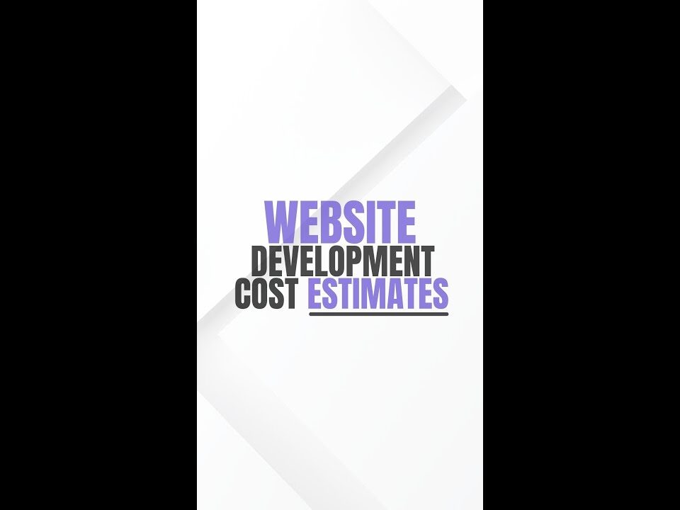 website development cost