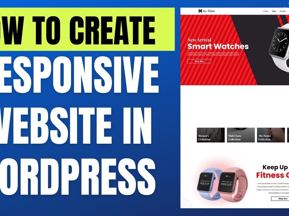 wordpress responsive website