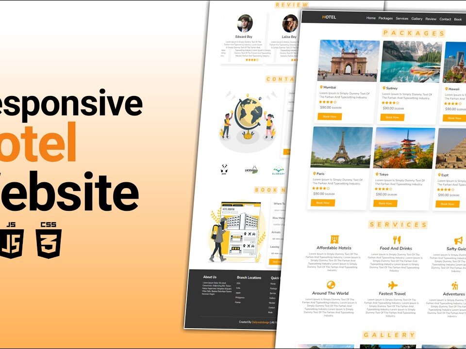 best responsive website