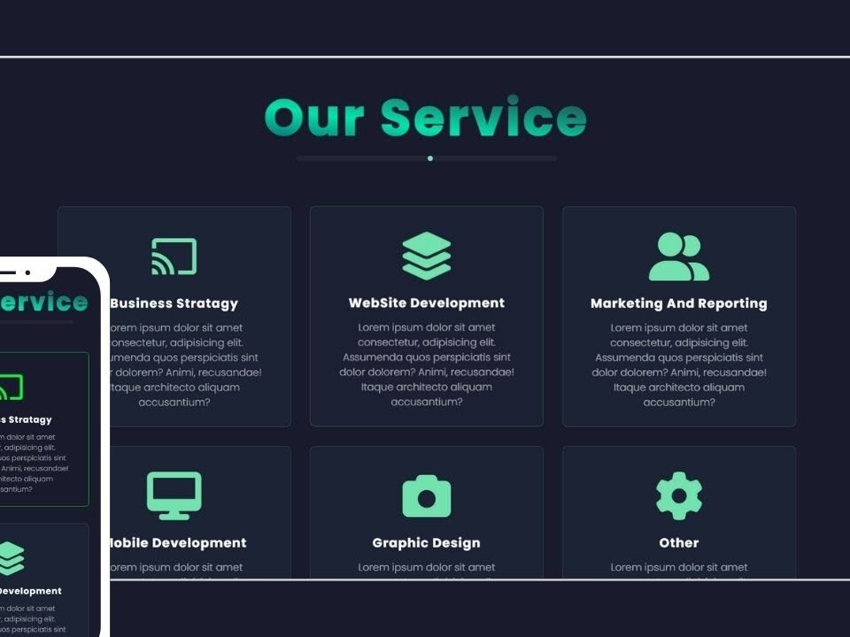 responsive website services