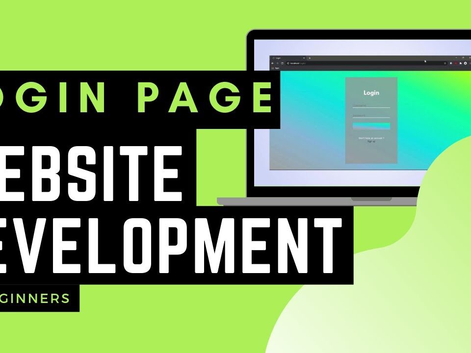 web development page