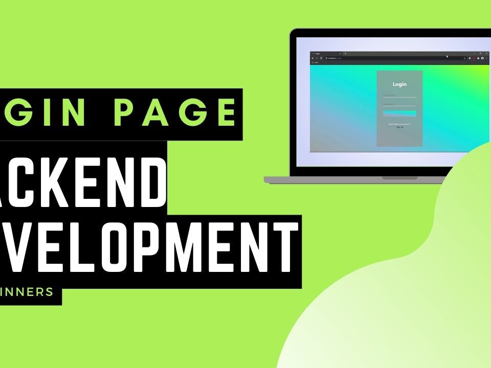 web development page