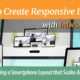 layout web responsive