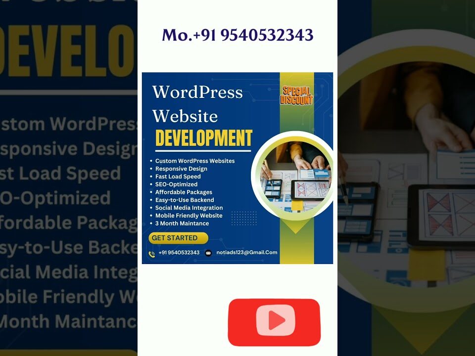 wordpress web development services