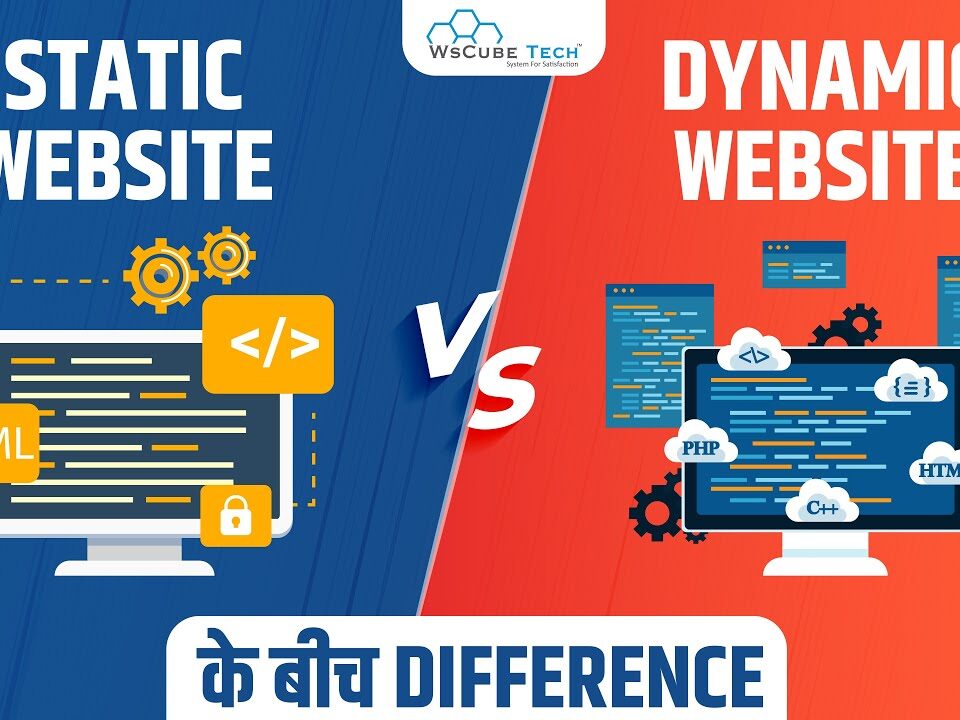 dynamic website development