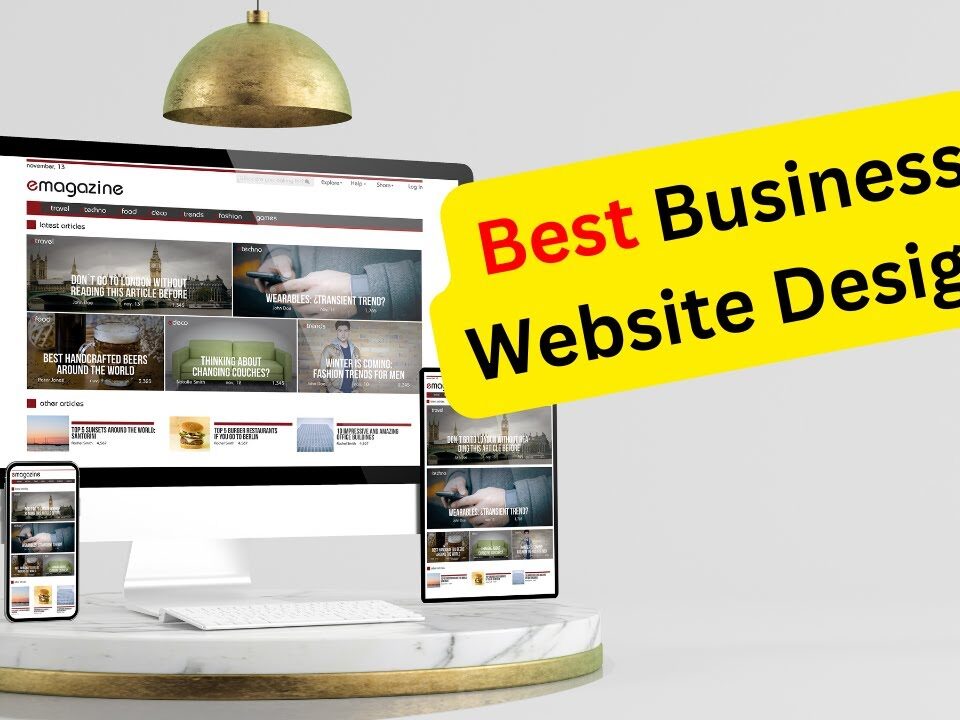 best business website design