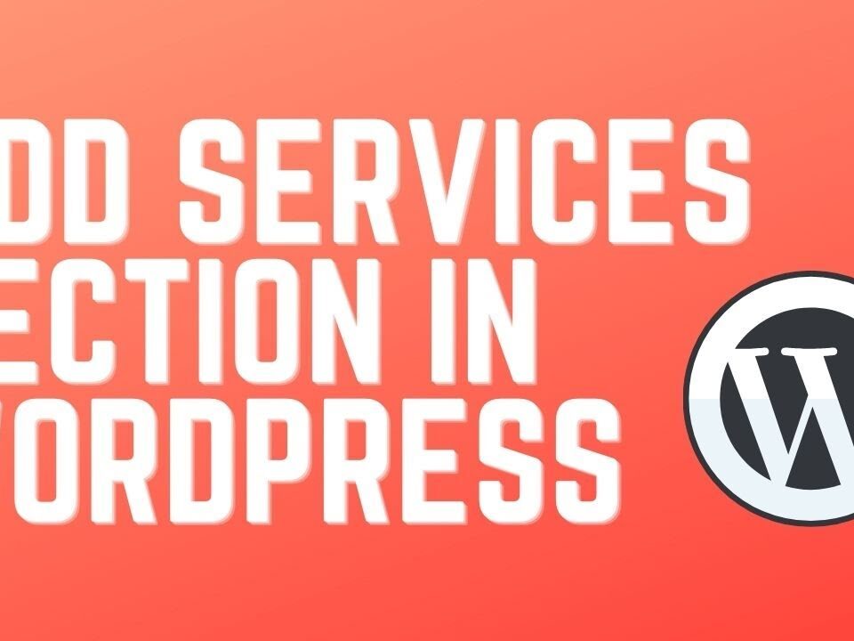 wordpress services