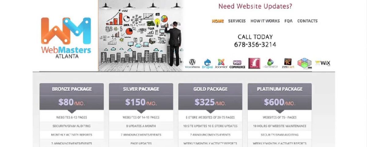 services web page