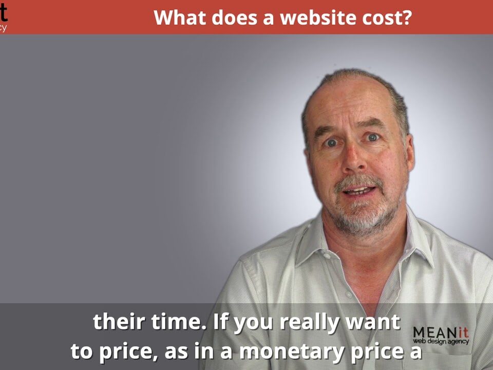 cost of web design