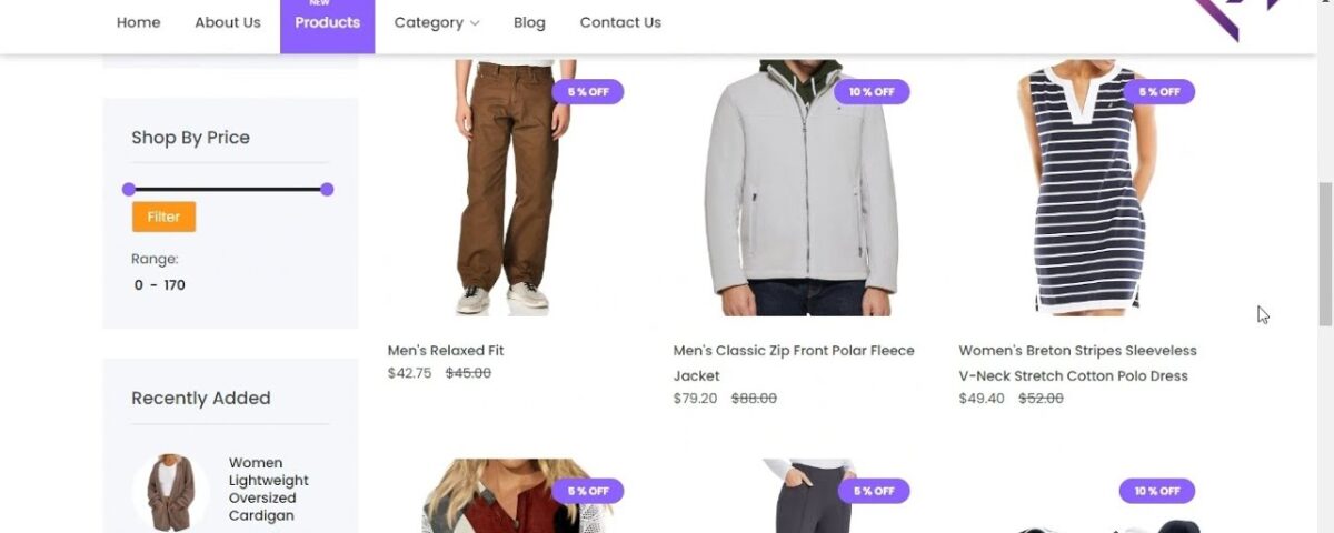 ecommerce site development