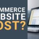 ecommerce site development cost