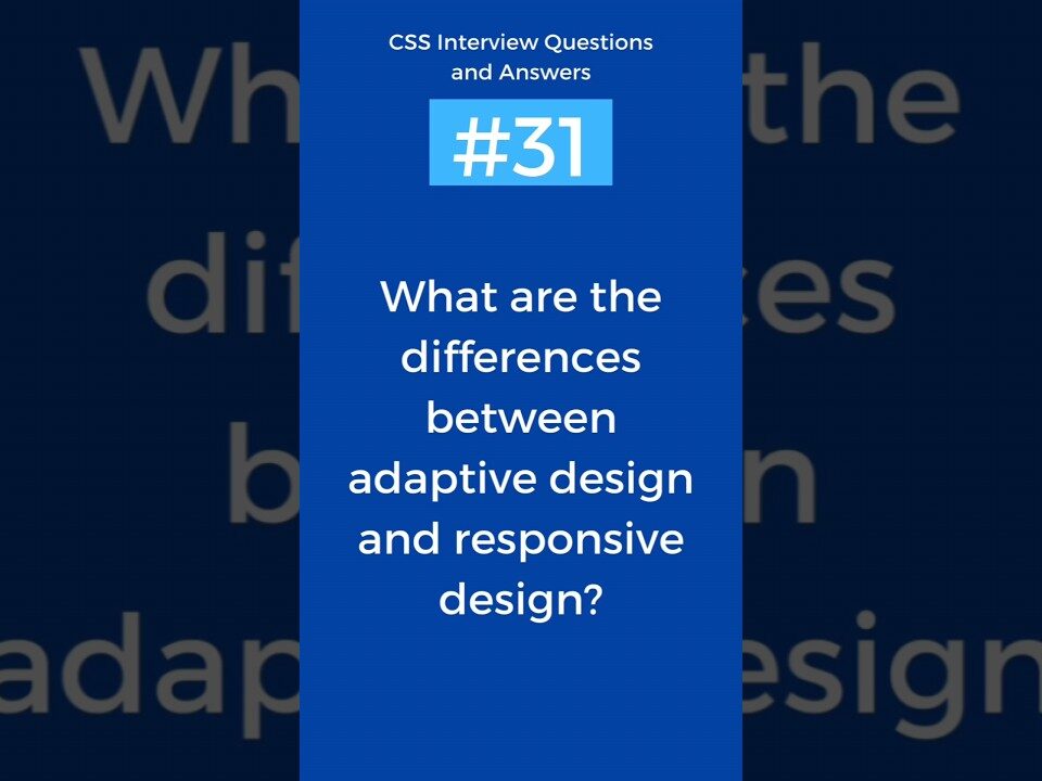 adaptive design website