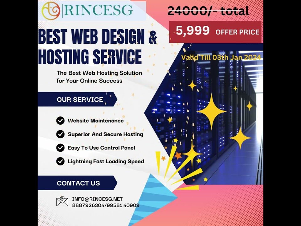 website hosting and design services