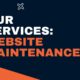 services for website