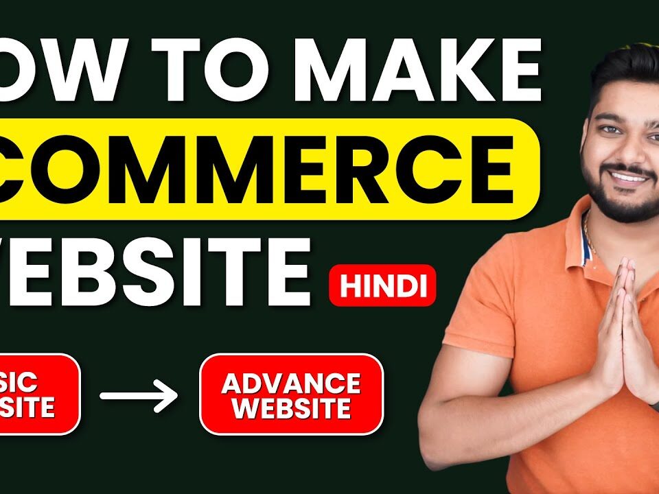 ecommerce website design & development